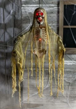 Hanging Red Eye Skeleton