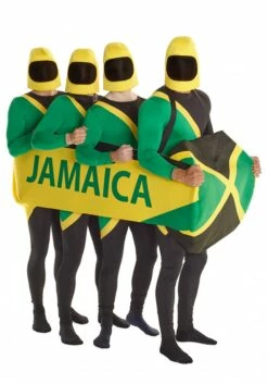 Jamaican Team Bobsled Costume Prop