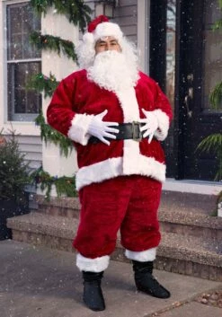 Plus Size Regal Santa Suit Costume