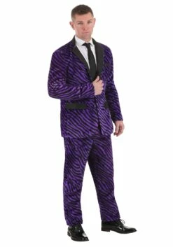 Purple Faux Fur Pimp Suit Suitmeister
